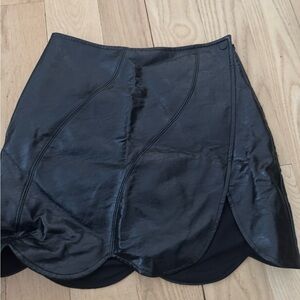 Elegant Black Mini Skirt